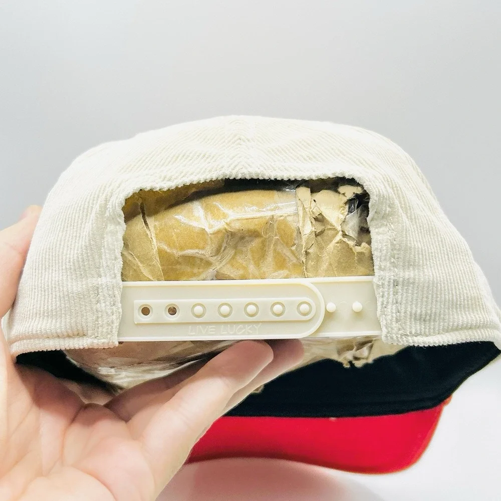 Maryland Terrapins Black Clover Corduroy 2-Tone Hat Cap Snapback Adjustable